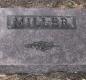 OK, Grove, Olympus Cemetery, Miller, Virgil A. & Emma Bell Headstone