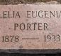 OK, Grove, Olympus Cemetery, Porter, Lelia Eugenia Headstone