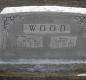 OK, Grove, Olympus Cemetery, Wood, Roy H. & Sarah E. Headstone