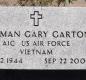 OK, Grove, Olympus Cemetery, Garton, Herman Gary Military Headstone