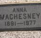 OK, Grove, Olympus Cemetery, Machesney, Anna Headstone
