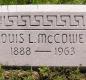 OK, Grove, Olympus Cemetery, McCowen, Louis L.