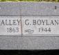 OK, Grove, Olympus Cemetery, Boylan, Alley G. Headstone