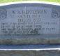 OK, Grove, Olympus Cemetery, Heffleman, W. A. Headstone