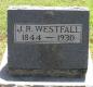 OK, Grove, Olympus Cemetery, Westfall, J. R. Headstone