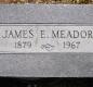 OK, Grove, Olympus Cemetery, Meador, James Elbert Headstone