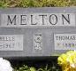 OK, Grove, Olympus Cemetery, Melton, Thomas Jefferson & Mary Belle Headstone