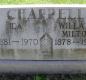OK, Grove, Olympus Cemetery, Chappell, Willard Milton & Ida Headstone