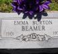 OK, Grove, Olympus Cemetery, Beamer, Emma (Burton) Headstone