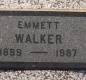 OK, Grove, Olympus Cemetery, Walker, Emmett Headstone