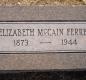 OK, Grove, Olympus Cemetery, Ferree, Elizabeth (McCain) Headstone