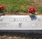 OK, Grove, Olympus Cemetery, Blois, Roger E. & Hazel A. Headstone