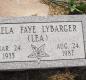 OK, Grove, Olympus Cemetery, Lybarger, Lela Faye (Lea) Headstone