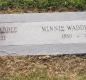 OK, Grove, Olympus Cemetery, Waddle, James H. & Minnie (Taylor) Headstone
