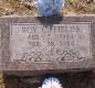OK, Grove, Olympus Cemetery, Fields, Roy C. Headstone