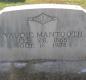 OK, Grove, Olympus Cemetery, Mantooth, Vaudie Headstone