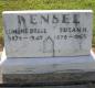 OK, Grove, Olympus Cemetery, Wensel, Edmond Bruce & Susan H. Headstone