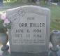 OK, Grove, Olympus Cemetery, Miller, Ora Headstone