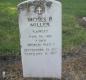 OK, Grove, Olympus Cemetery, Miller, Moses P. Military Headstone