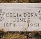 OK, Grove, Olympus Cemetery, Jones, Celia Dora Headstone