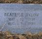 OK, Grove, Olympus Cemetery, Inlow, Beatrice Headstone