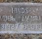 OK, Grove, Olympus Cemetery, Hinds, Samuel & Manda E. Headstone