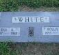 OK, Grove, Olympus Cemetery, White, Rollie E. & Eva B. Headstone
