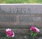 OK, Grove, Olympus Cemetery, Sutton, Edward A. & Delila J. Headstone