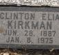 OK, Grove, Olympus Cemetery, Kirkman, Clinton Elia Headstone