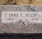 OK, Grove, Olympus Cemetery, Miller, Emma E. Headstone