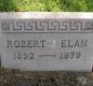 OK, Grove, Olympus Cemetery, Elam, Robert J. Headstone