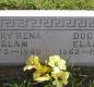 OK, Grove, Olympus Cemetery, Elam, Dock & Mary Rena Headstone