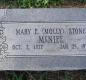 OK, Grove, Olympus Cemetery, McNiel, Mary E. "Molly" (Stone) Headstone