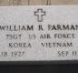 OK, Grove, Olympus Cemetery, Parman, William R. Military Headstone