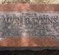 OK, Grove, Olympus Cemetery, Lykins, Alvin B. Headstone