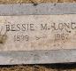 OK, Grove, Olympus Cemetery, Long, Bessie M. Headstone