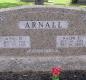 OK, Grove, Olympus Cemetery, Arnall, Ralph E. & Wynn H. Headstone