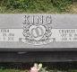 OK, Grove, Olympus Cemetery, King, Charley C. & Lydia Headstone