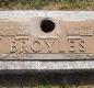 OK, Grove, Olympus Cemetery, Broyles, Alfred C. & Wanda J. Headstone