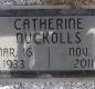 OK, Grove, Olympus Cemetery, Nuckolls, Catherine Headstone