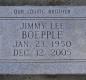 OK, Grove, Olympus Cemetery, Boepple, Jimmy Lee Headstone