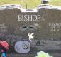 OK, Grove, Olympus Cemetery, Bishop, Raymond L. & E. Lois Headstone