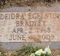 OK, Grove, Olympus Cemetery, Bradley, Deidra (Egelston) Headstone