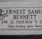 OK, Grove, Olympus Cemetery, Bennett, Ernest Samuel Headstone