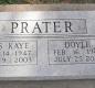 OK, Grove, Olympus Cemetery, Headstone, Prather, Doyle & Lois Kaye