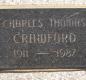 OK, Grove, Olympus Cemetery, Headstone, Crawford, Charles Thomas