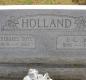 OK, Grove, Olympus Cemetery, Headstone, Holland, J. C. & Cherokee