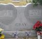 OK, Grove, Olympus Cemetery, Headstone, Gray, Chloe Cecil & Vera D.