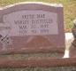 OK, Grove, Olympus Cemetery, Headstone, Hostutler, Nettie Mae (Worley)
