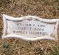 OK, Grove, Olympus Cemetery, Funeral Marker, Kirk, William V.